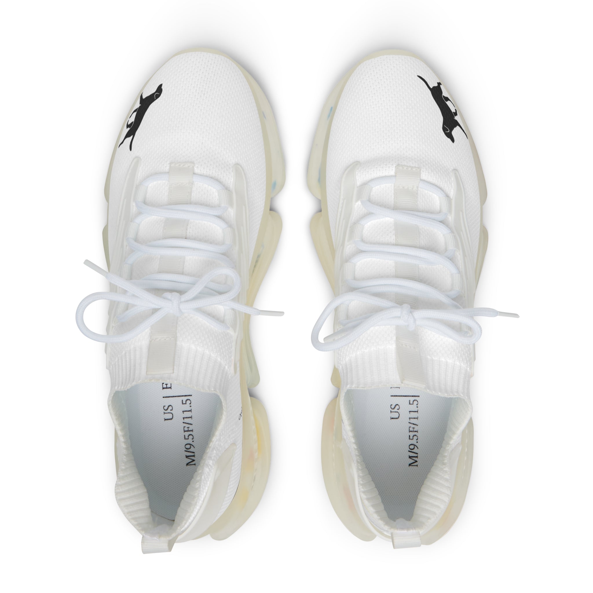 White Mesh Sneakers Field Bred— Lightweight Men’s Athletic Shoes