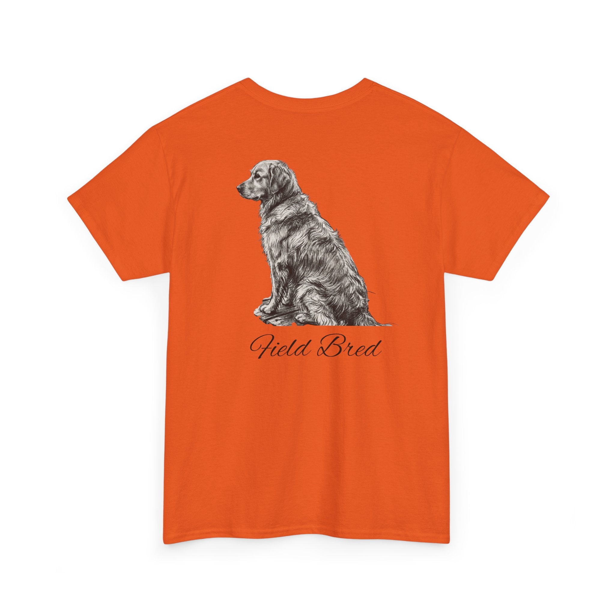 Field Bred Retriever Tee — Vintage Dog Illustration T‑Shirt