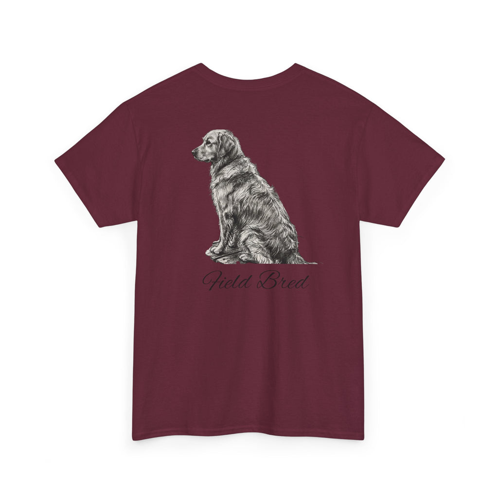 Field Bred Retriever Tee — Vintage Dog Illustration T‑Shirt