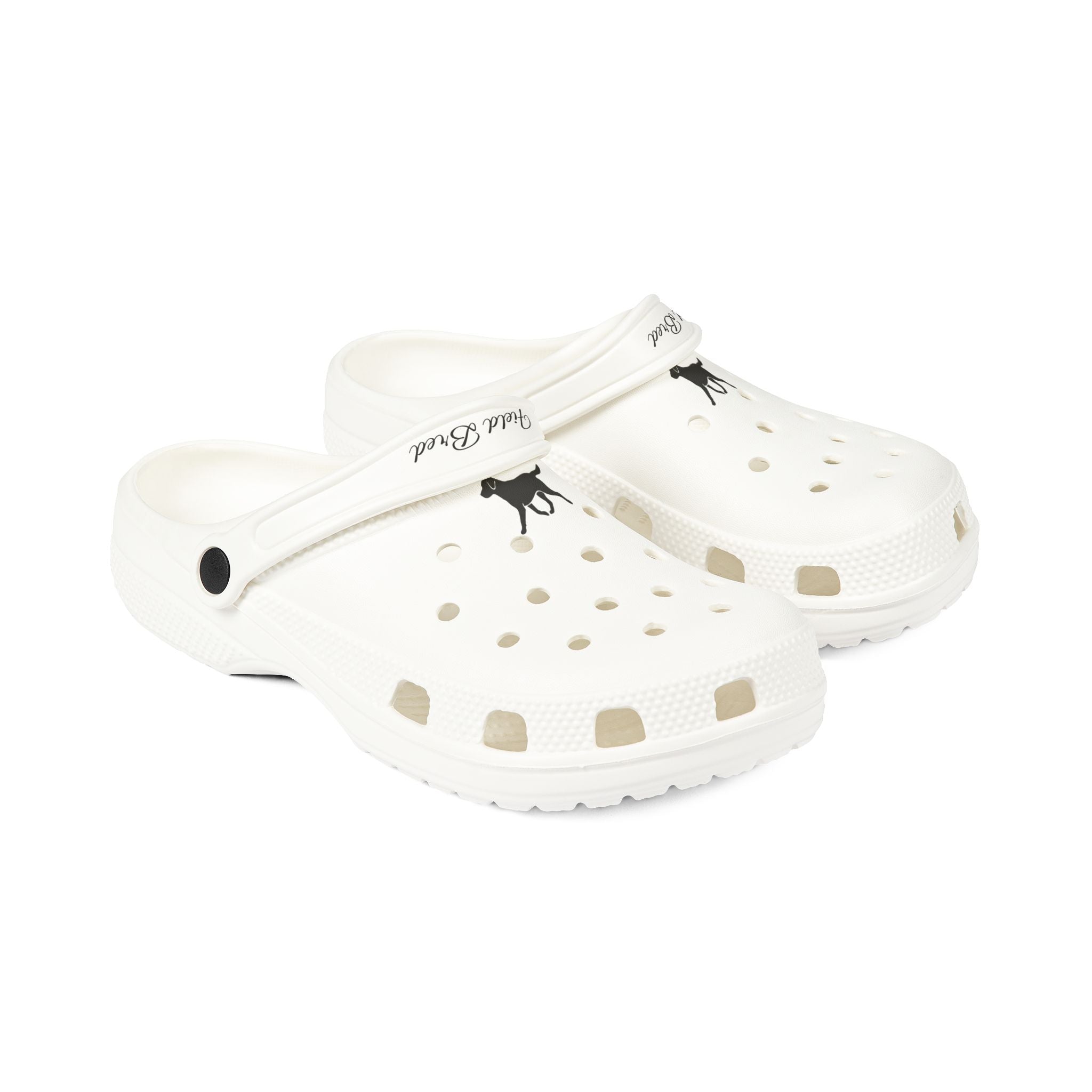 White EVA Foam Clogs — Lightweight Waterproof Garden & Beach Shoes