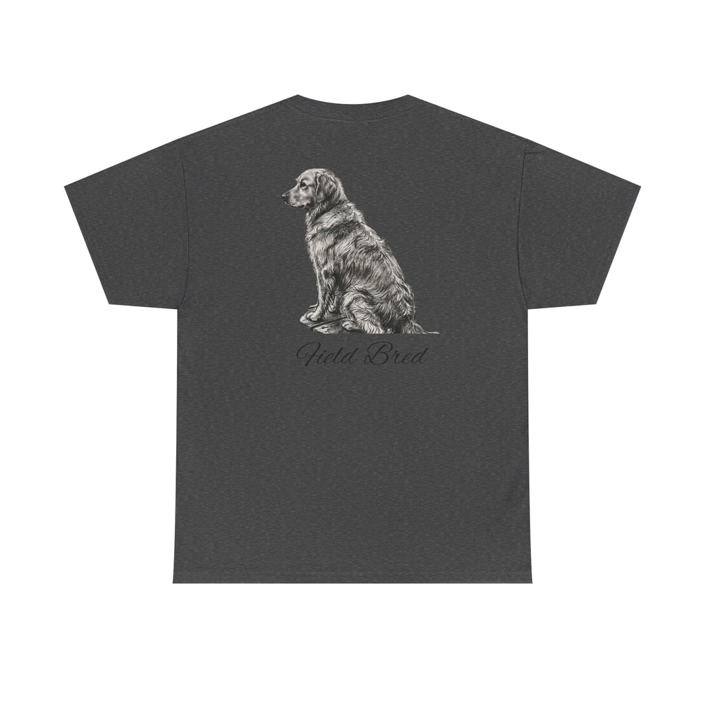 Field Bred Retriever Tee — Vintage Dog Illustration T‑Shirt
