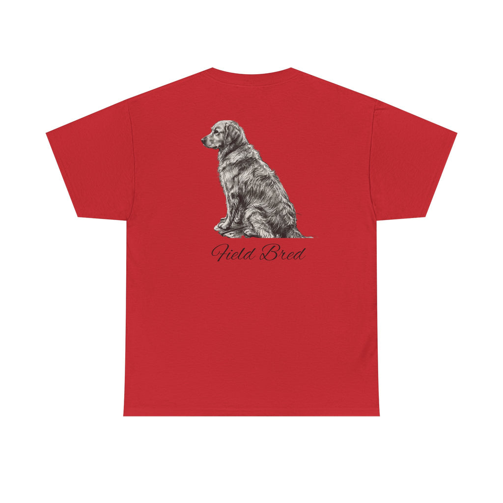 Field Bred Retriever Tee — Vintage Dog Illustration T‑Shirt