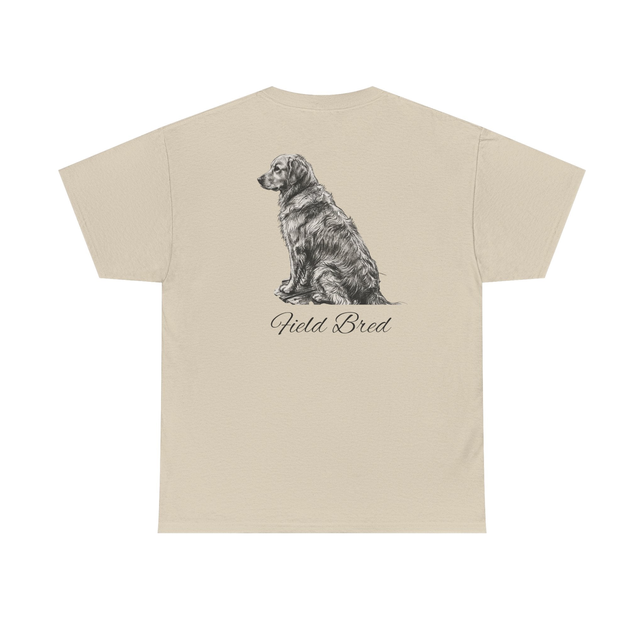 Field Bred Retriever Tee — Vintage Dog Illustration T‑Shirt
