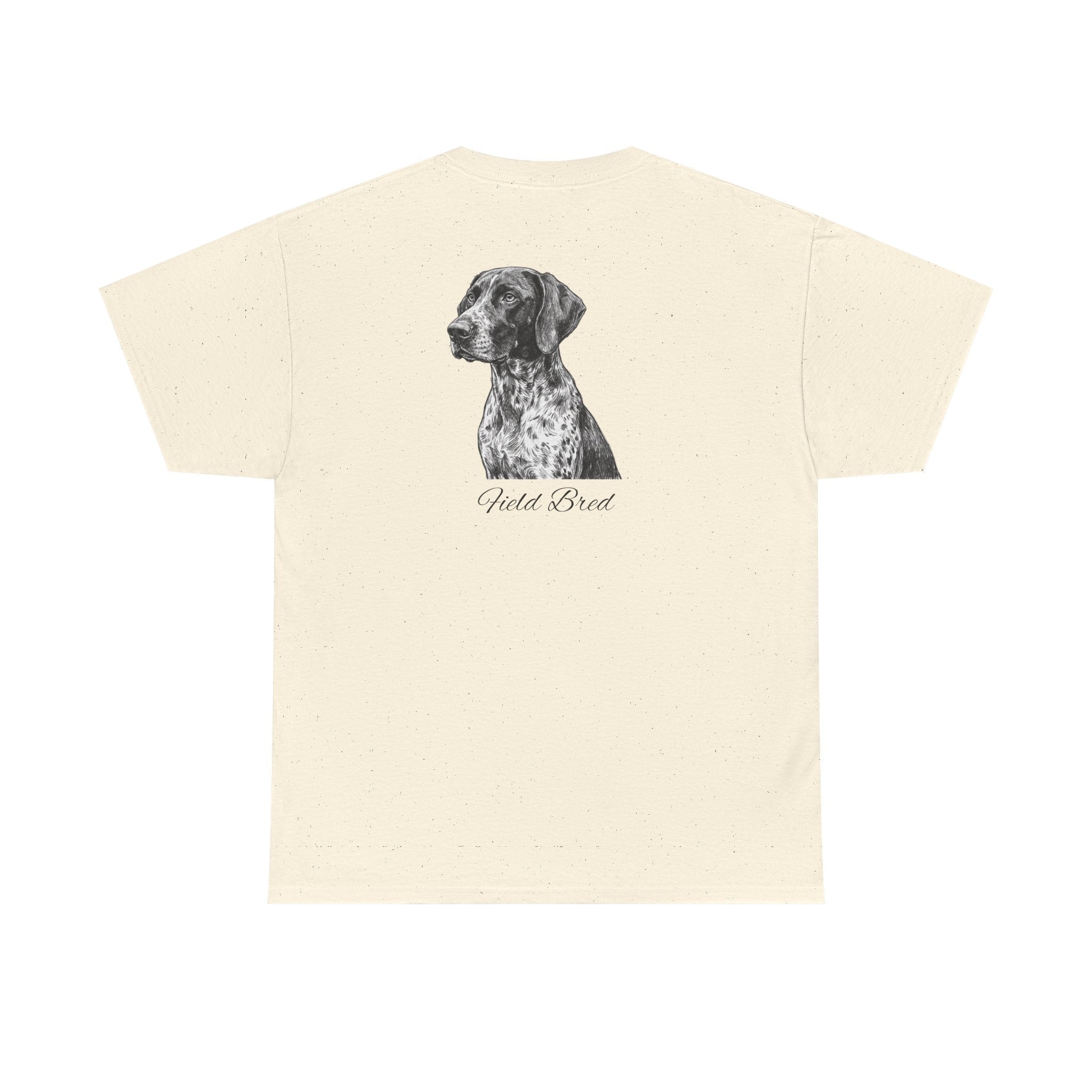 T-Shirt — German Shorthaired Pointer Portrait Tee (Text: 'GSP')