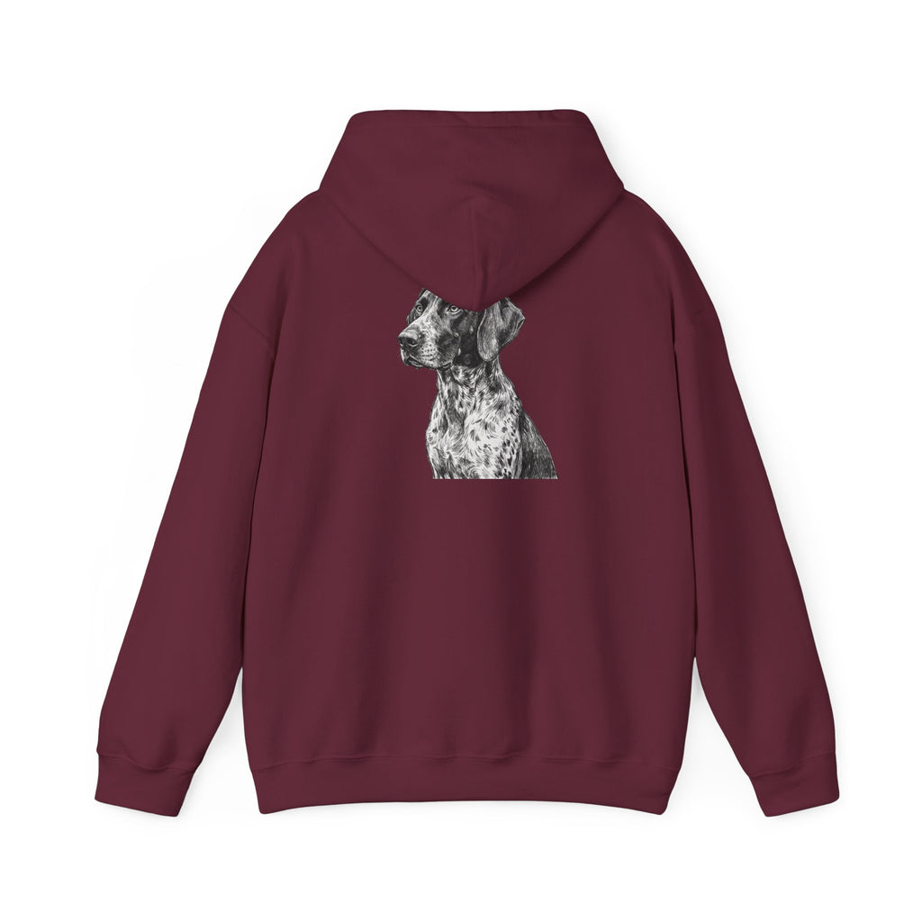 Field Bred Dog Hoodie – Vintage Pointer Graphic Pullover