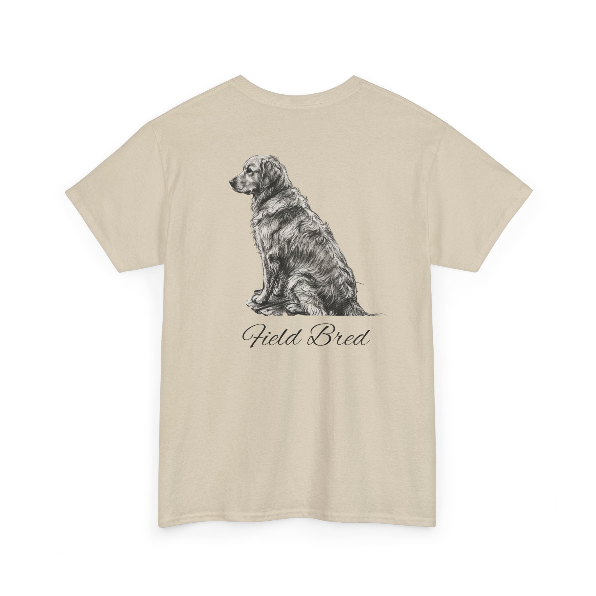 Field Bred Retriever Tee — Vintage Dog Illustration T‑Shirt