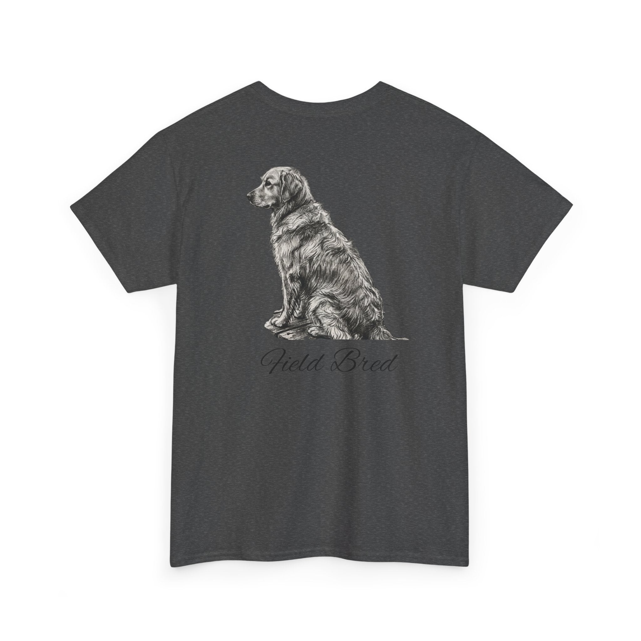 Field Bred Retriever Tee — Vintage Dog Illustration T‑Shirt