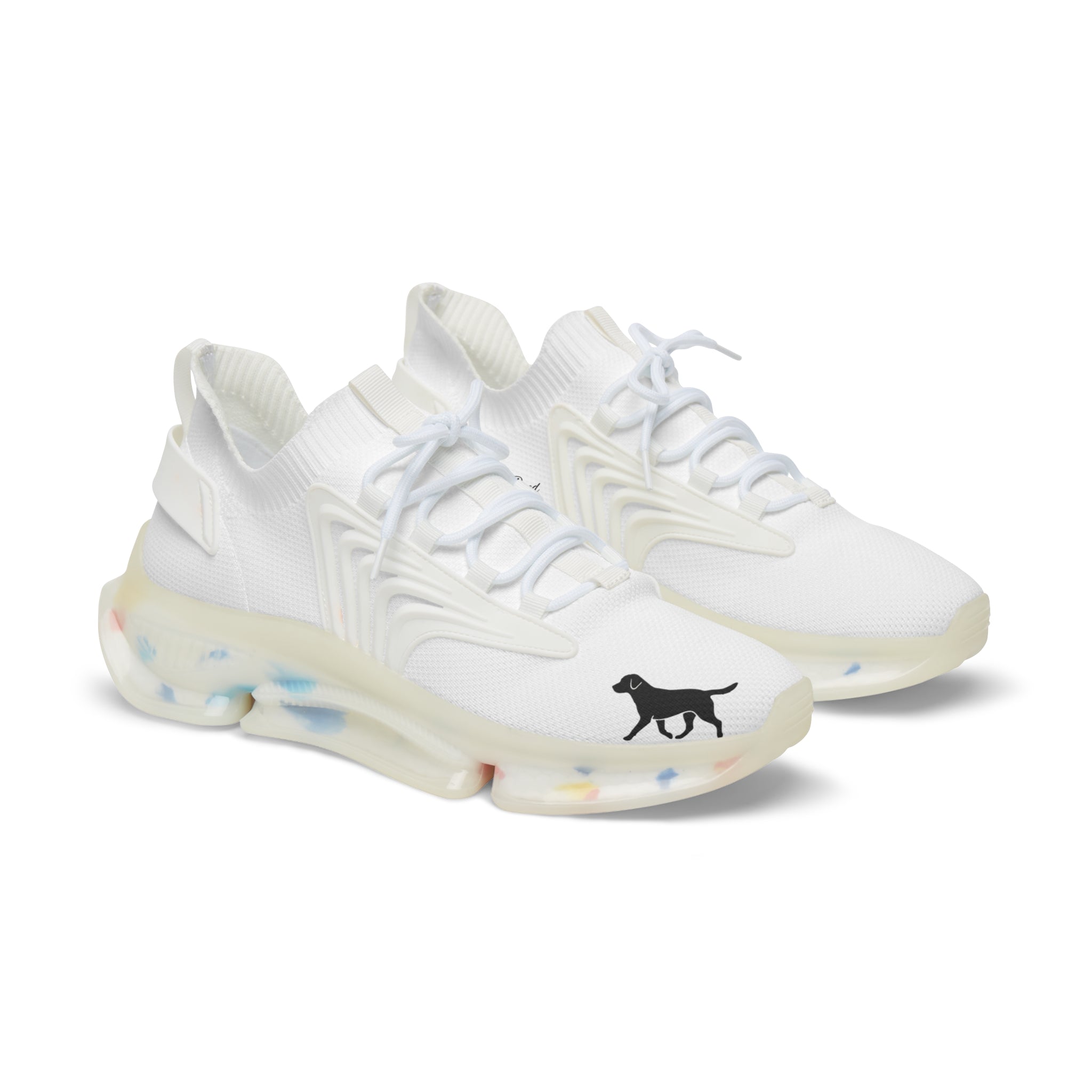 White Mesh Sneakers Field Bred— Lightweight Men’s Athletic Shoes