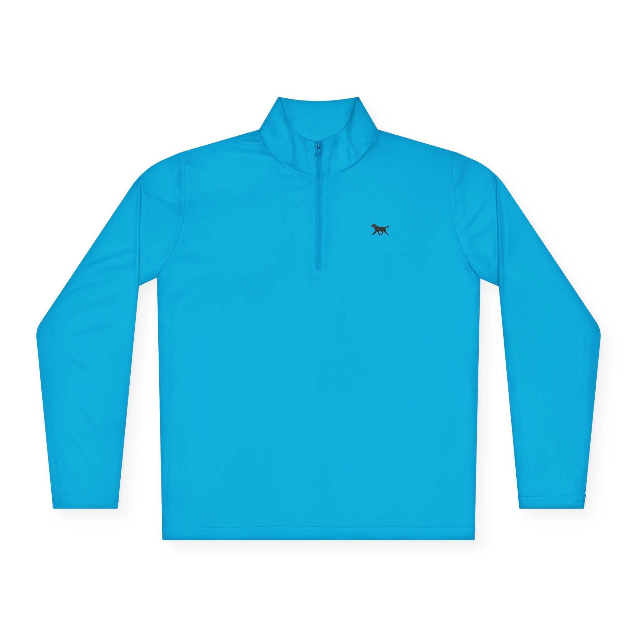 Quarter-Zip Pullover — Minimal Embroidered Performance Top