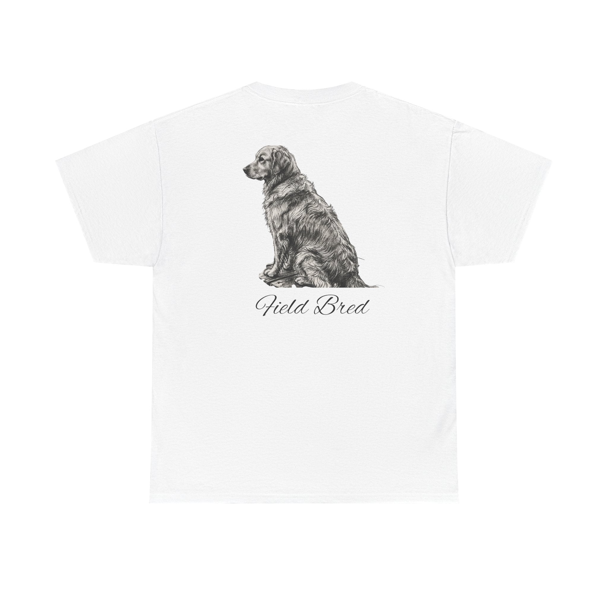 Field Bred Retriever Tee — Vintage Dog Illustration T‑Shirt