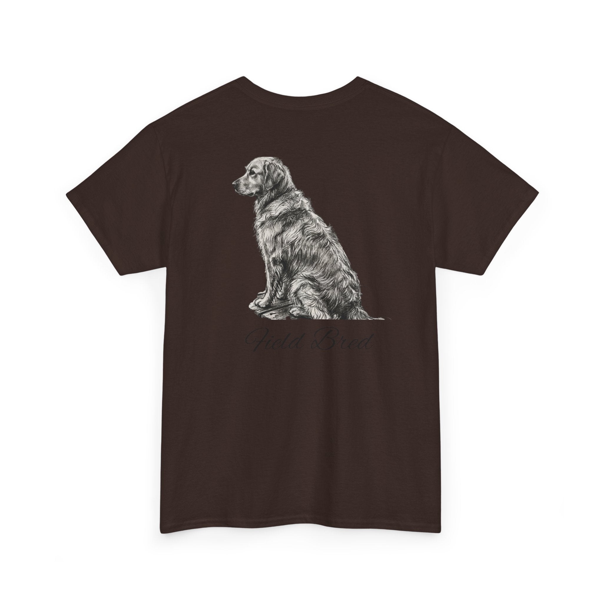Field Bred Retriever Tee — Vintage Dog Illustration T‑Shirt