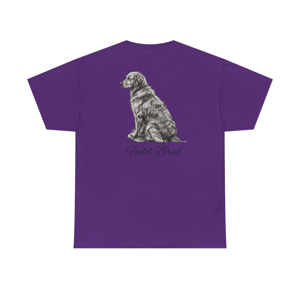 Field Bred Retriever Tee — Vintage Dog Illustration T‑Shirt
