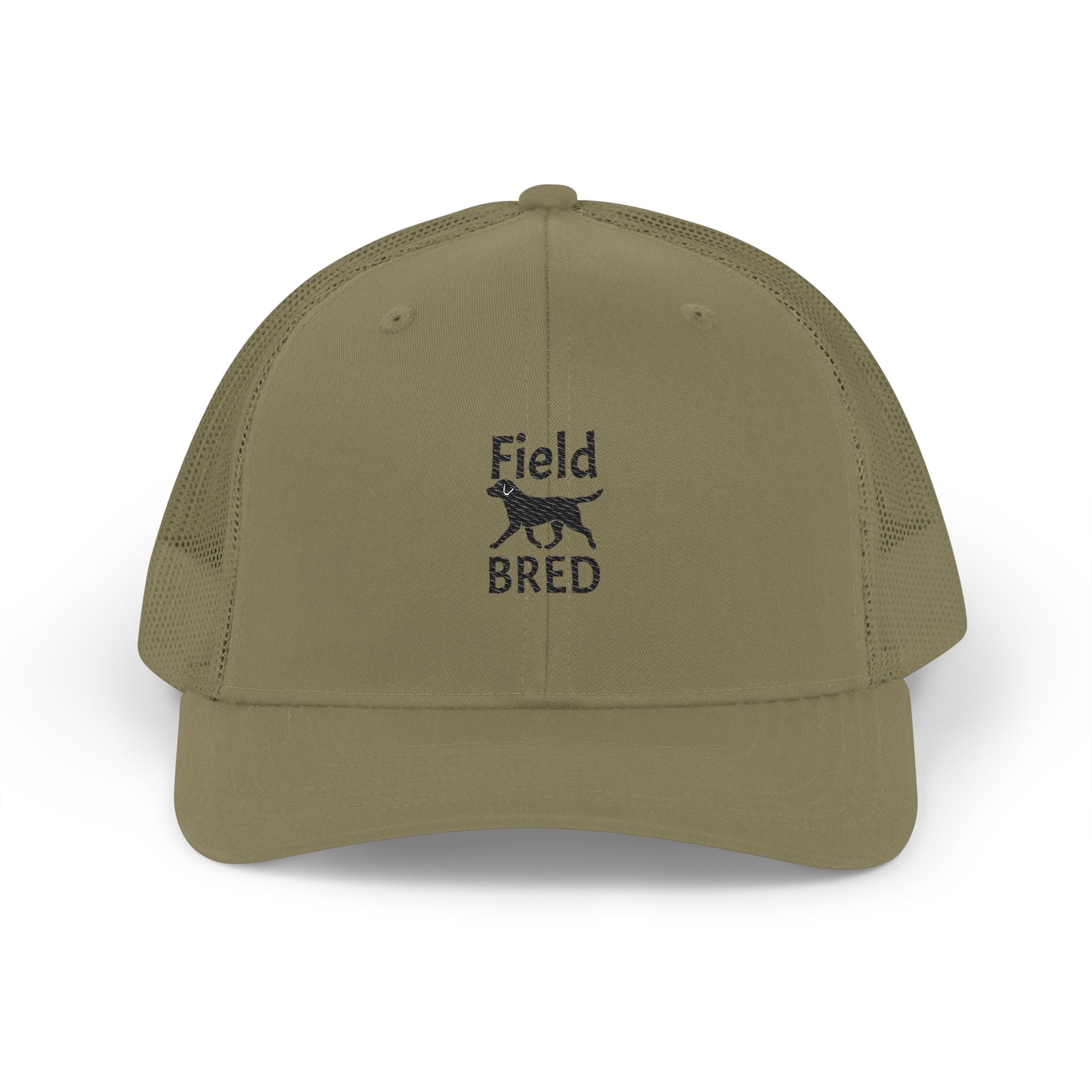 Field Bred Trucker Cap — Embroidered Snapback Hat for Hunters & Outdoors