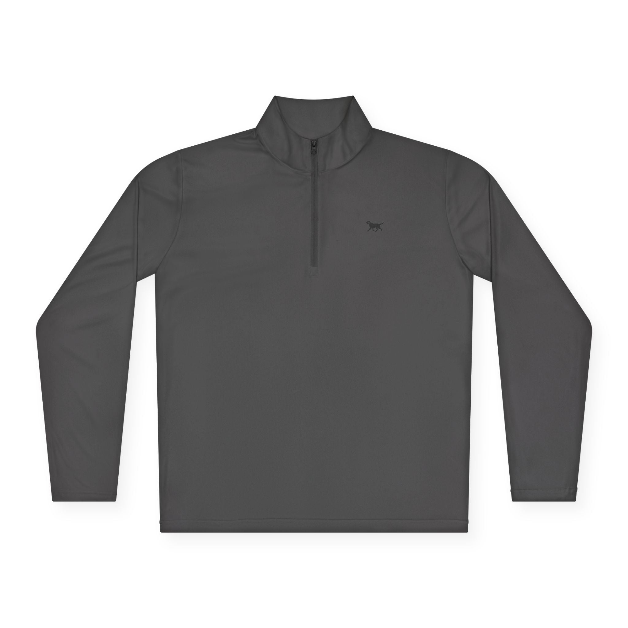 Quarter-Zip Pullover — Minimal Embroidered Performance Top