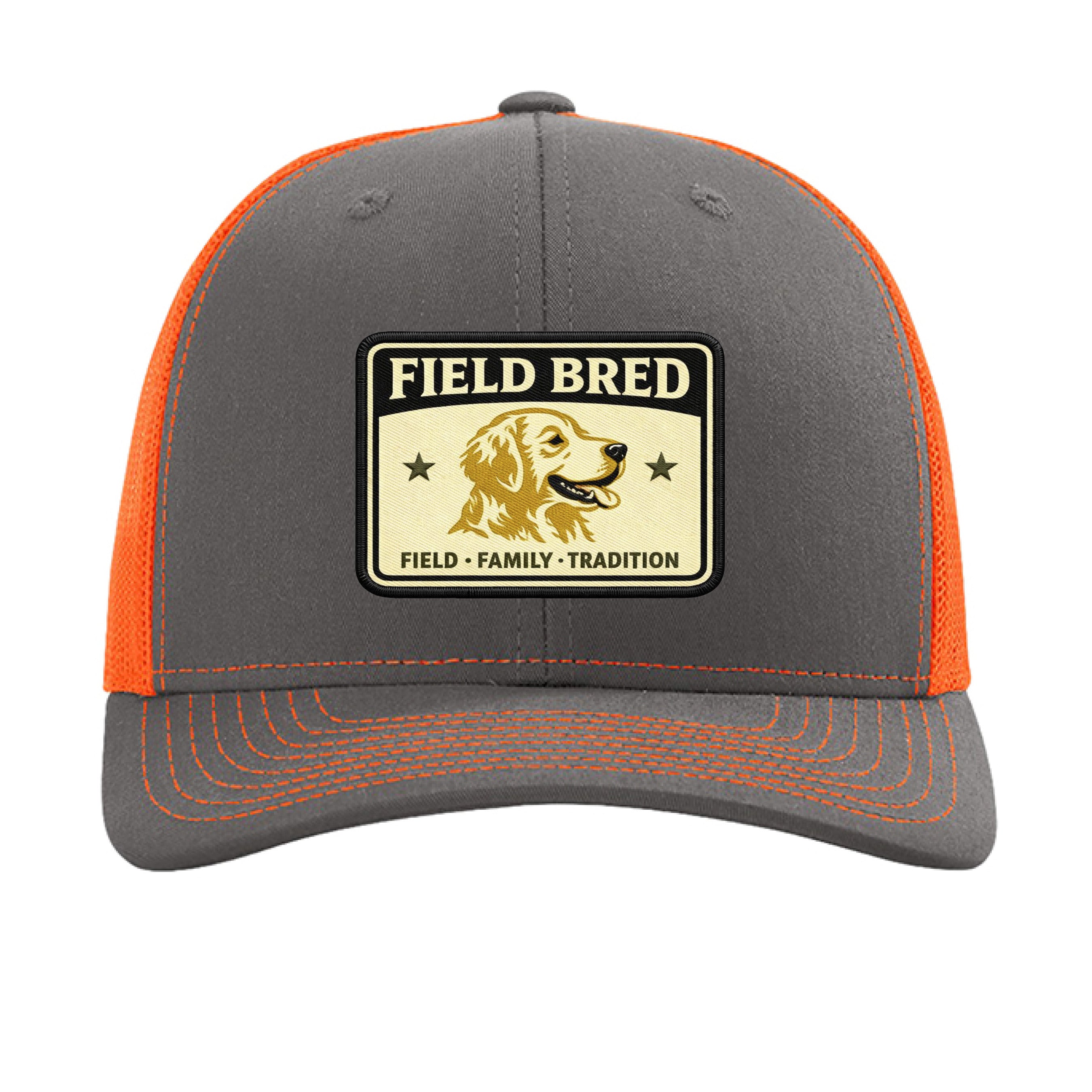 Charcoal/ Neon Orange - FRONT