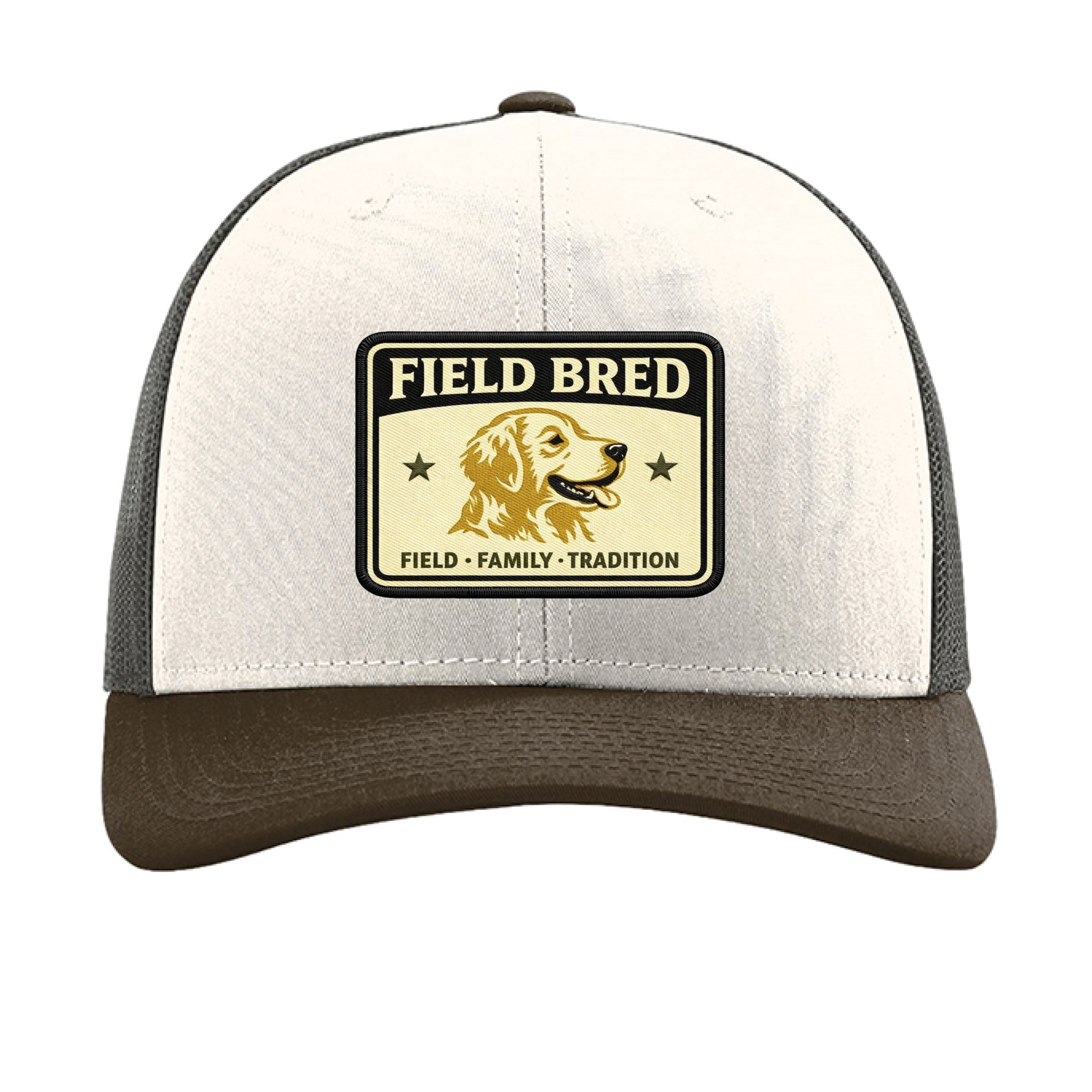 Cream/ Grey Brown/ Brown - FRONT