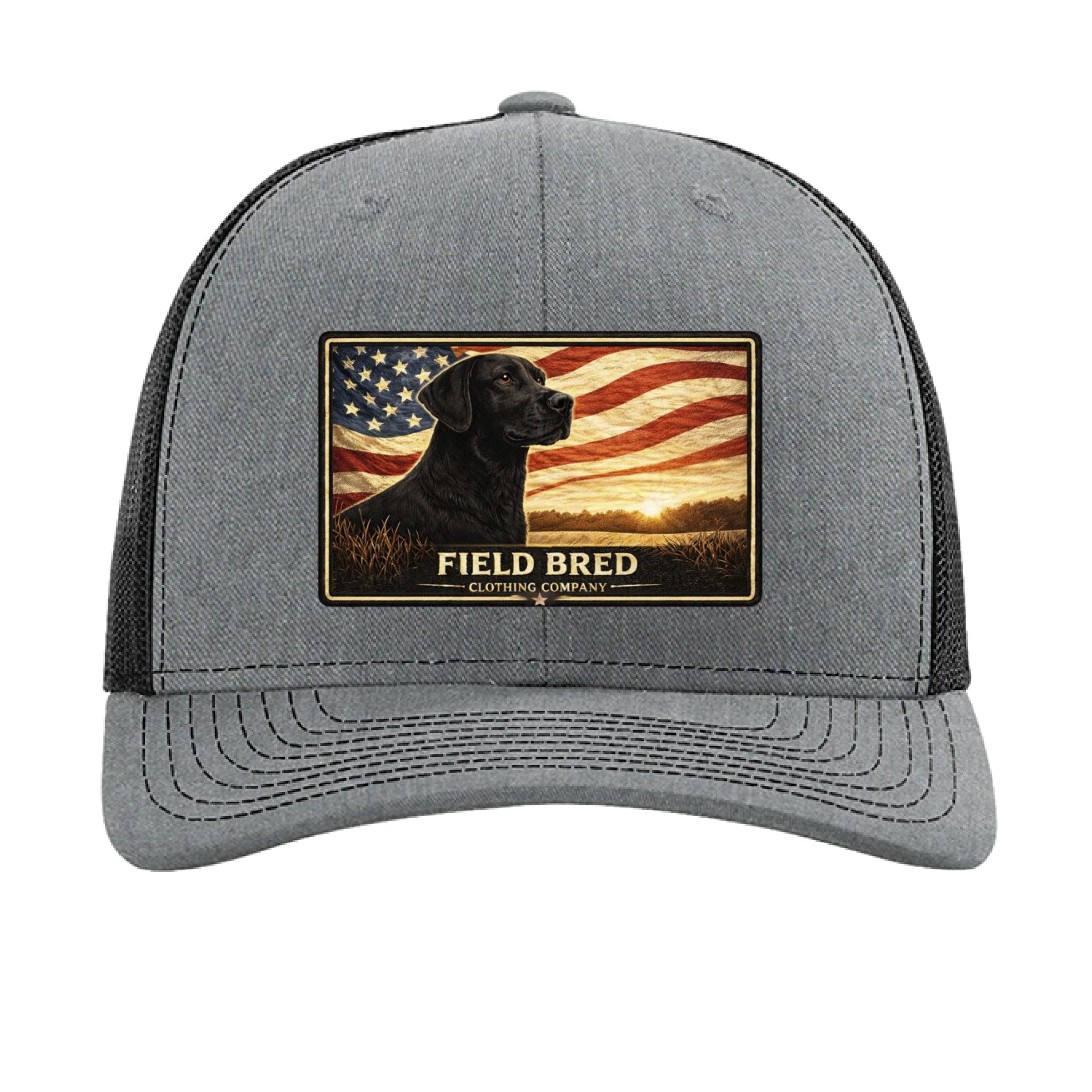 Heather Grey/ Black - FRONT