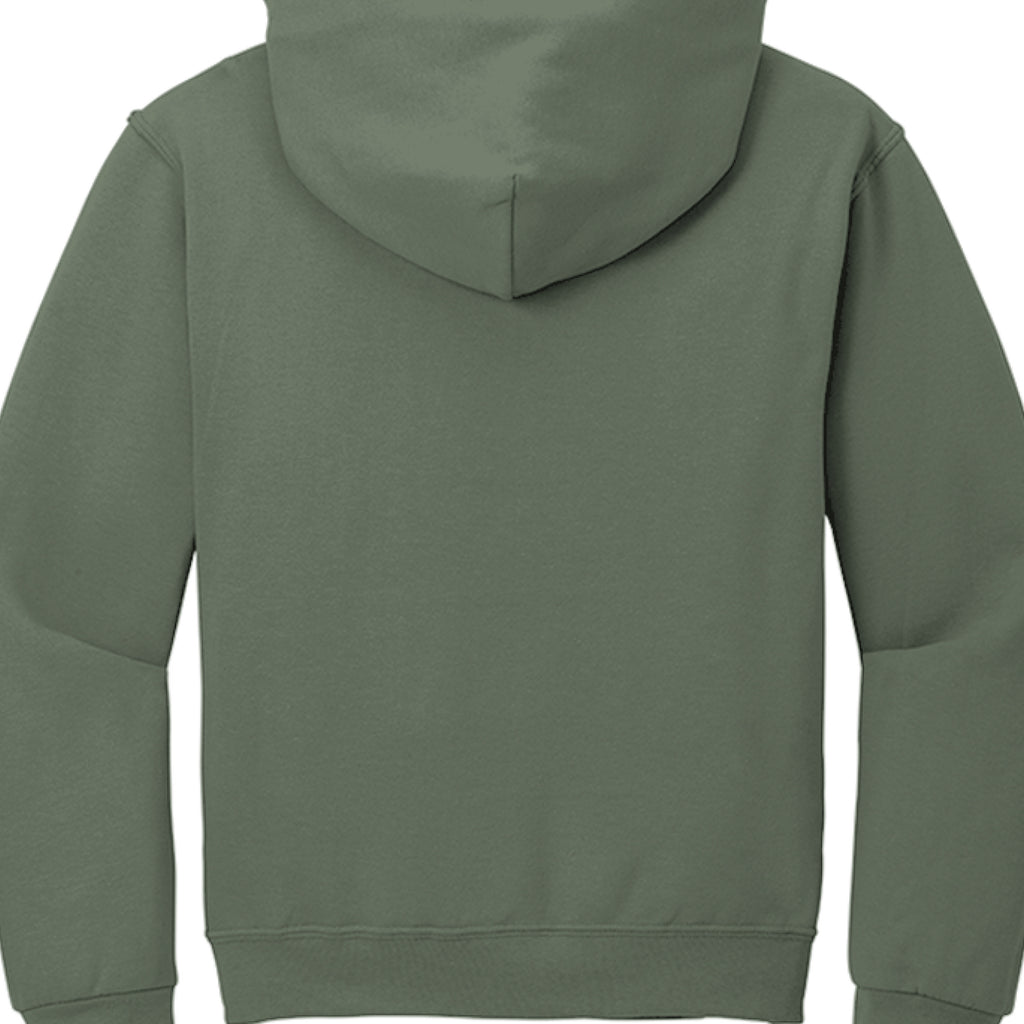 Military Green Heather - BACK