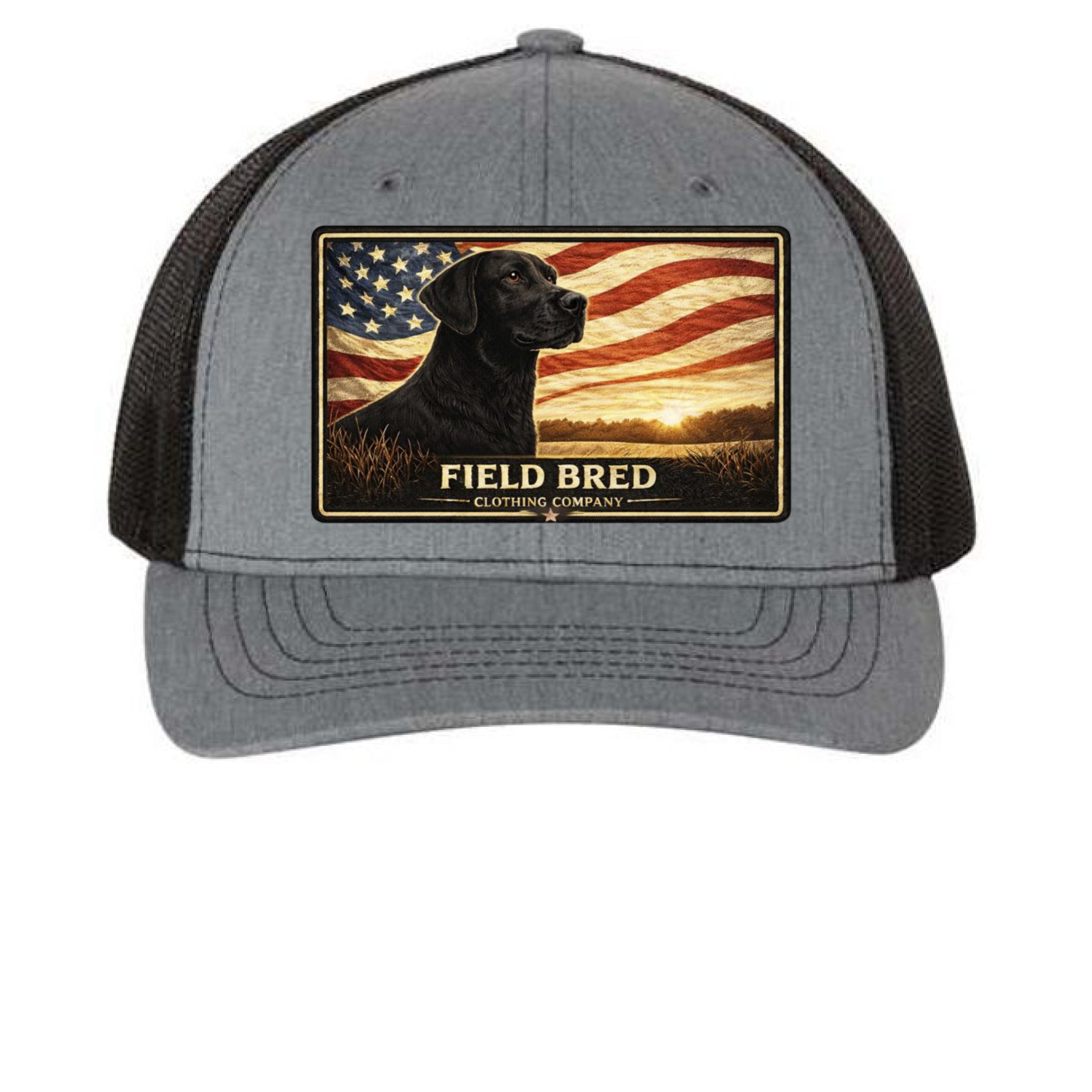 Heather Grey/ Black - FRONT