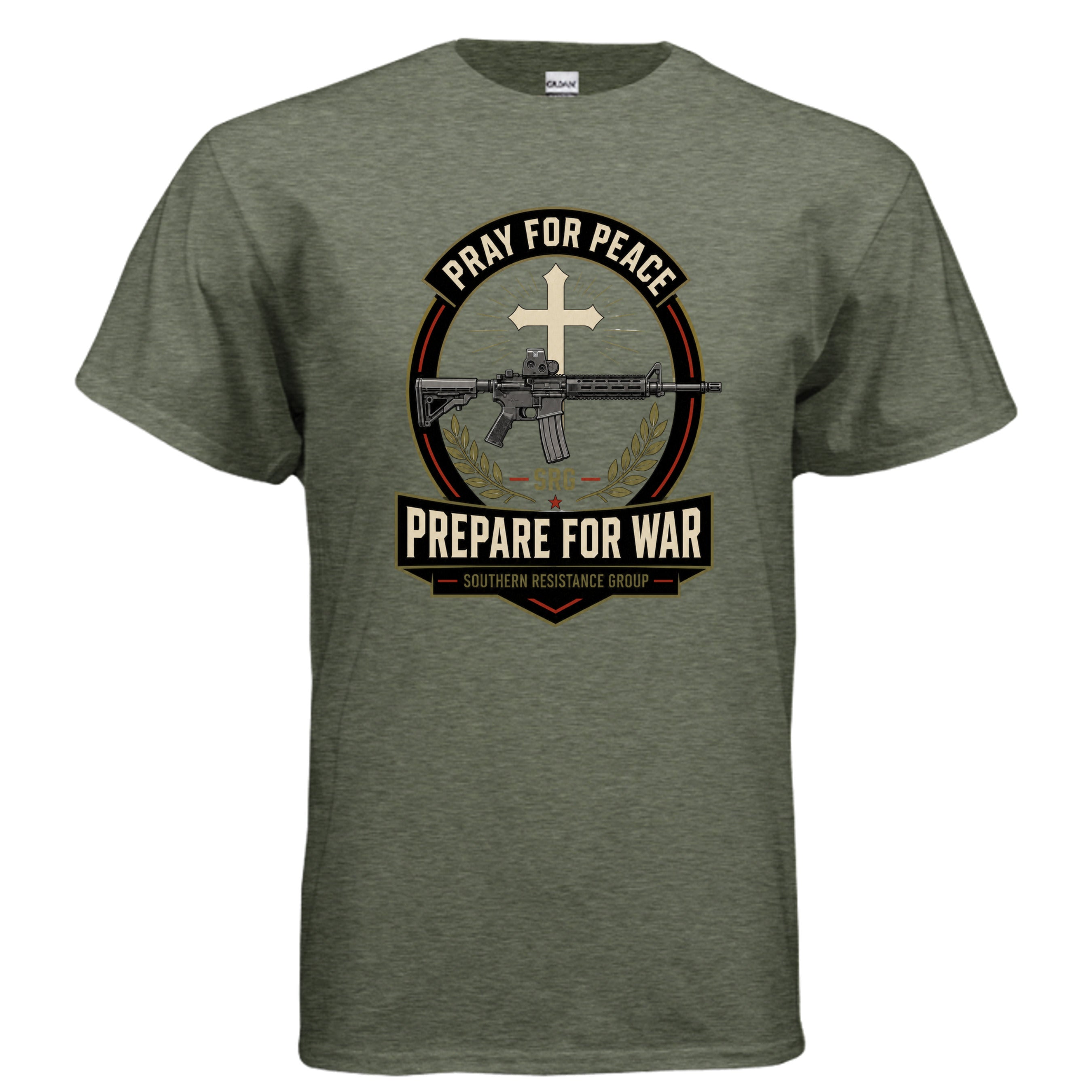 HEATHER MILITARY GREEN - G500 - FRONT
