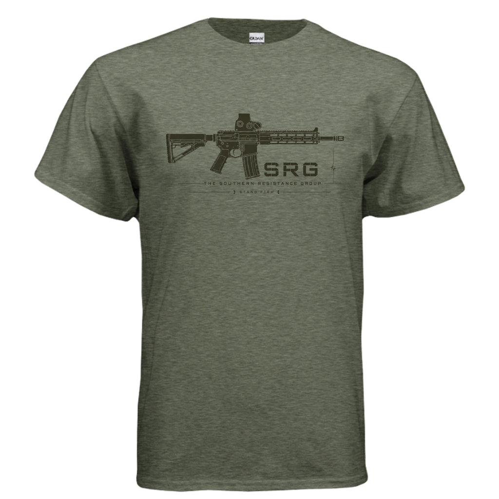 HEATHER MILITARY GREEN - G500 - FRONT